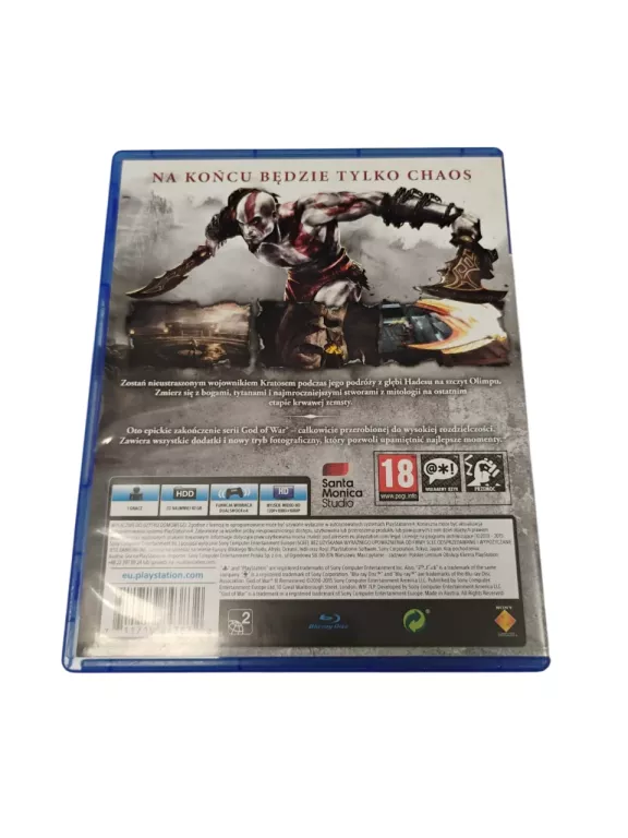 GRA GOD OF WAR 3 REMASTER PS4