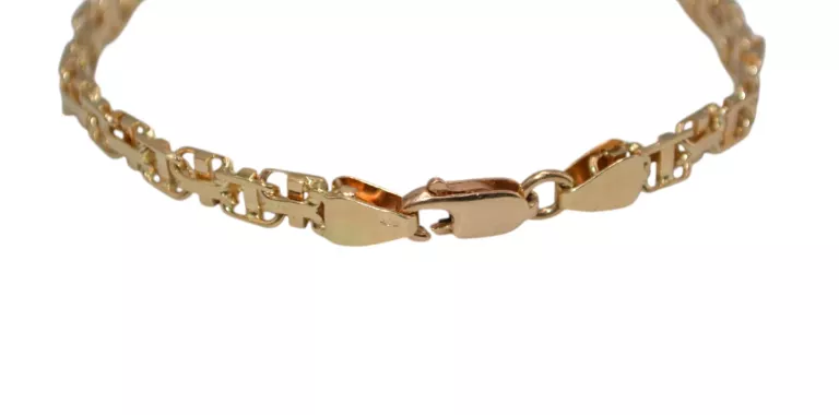 ELEGANCKA ZŁOTA 14K BRANSOLETKA PR. 585 14.20 G 20 CM