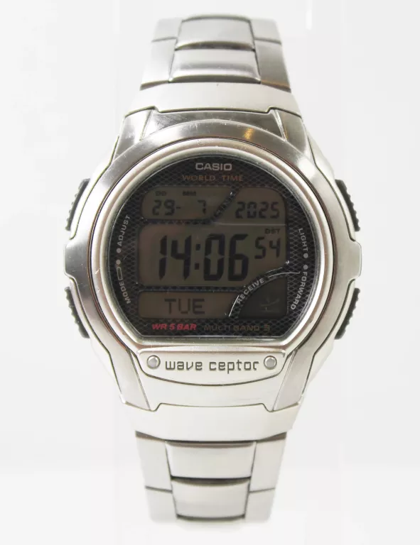 MĘSKI ZEGAREK CASIO WAVE CEPTOR WV-58R RADIO CONTROLLED