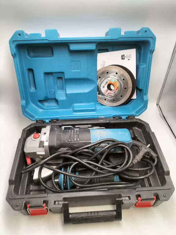 SZLIFIERKA KĄTOWA ERBAUER EAG900-125 125MM 900W WALIZKA