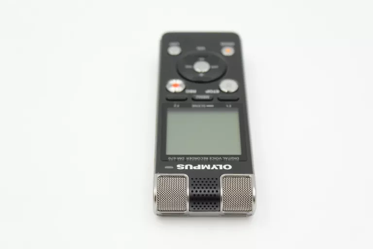 STAN IDEALNY! DYKTAFON OLYMPUS DM-670 8GB + ETUI, INSTRUKCJA