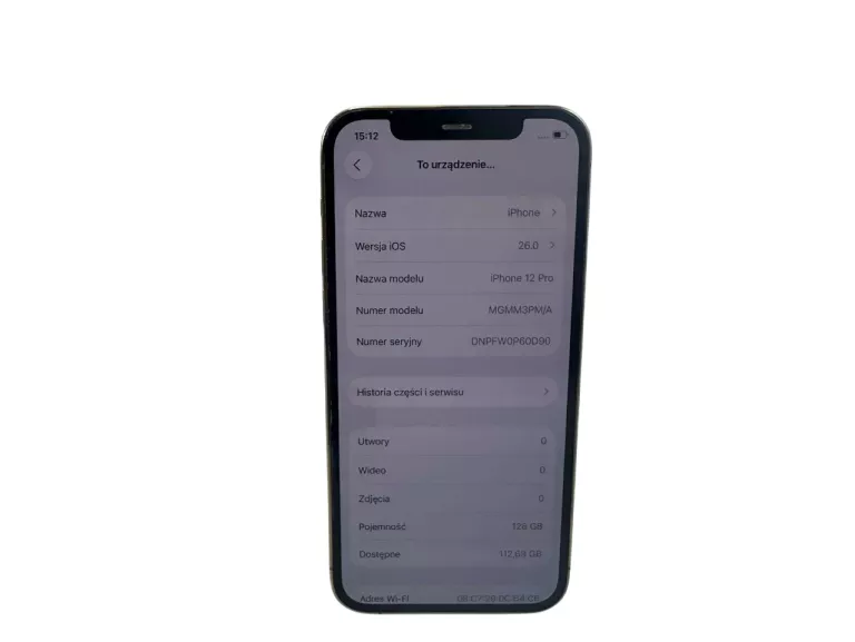 TELEFON APPLE IPHONE 12 PRO 128GB 76% BATERII