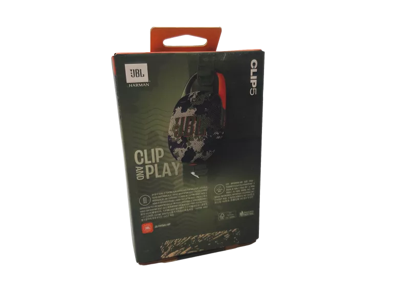 GŁOŚNIK BT JBL CLIP5 / G-CJA !