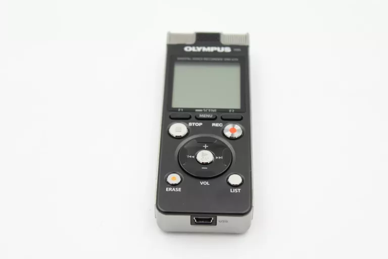 STAN IDEALNY! DYKTAFON OLYMPUS DM-670 8GB + ETUI, INSTRUKCJA