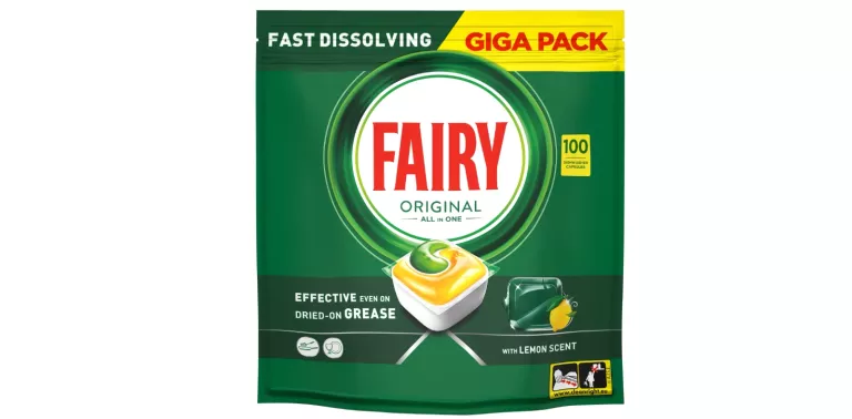 FAIRY ORIGINAL ALL-IN-1 KAPSUŁKI ZMYWARKI 100SZT