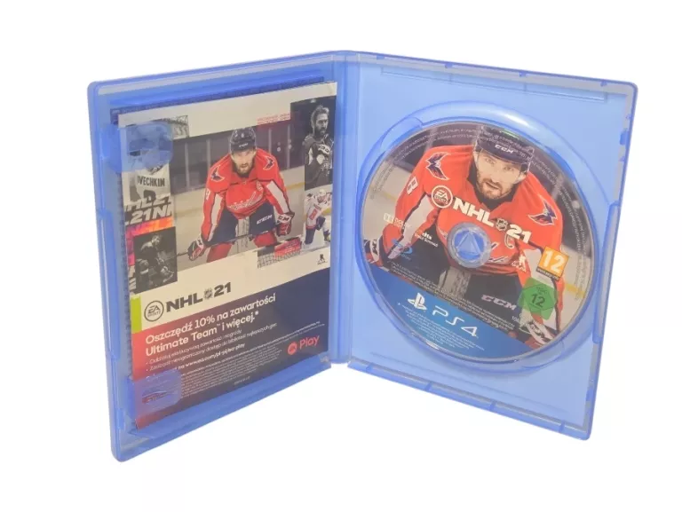 GRA NA KONSOLĘ SONY PS4 NHL 21 / PUDEŁKO