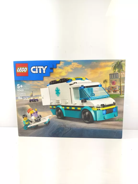 KLOCKI LEGO CITY KARETKA POGOTOWIA 60451