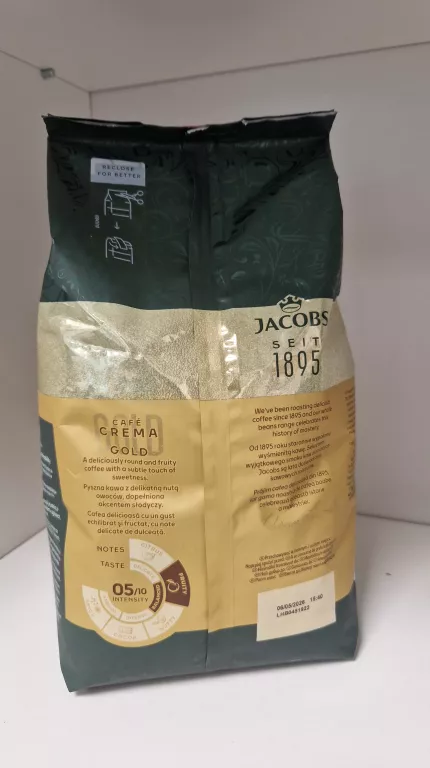 KAWA ZIARNISTA JACOBS CREMA GOLD 1 KG