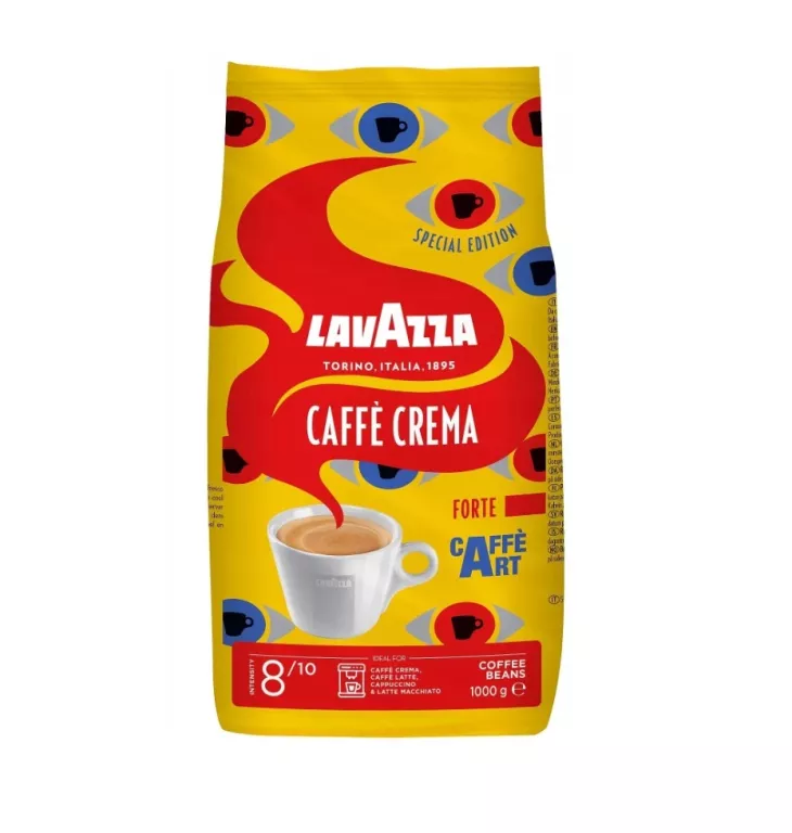 KAWA ZIARNISTA ARABICA LAVAZZA TORINO CAFE CREMA 1000 G