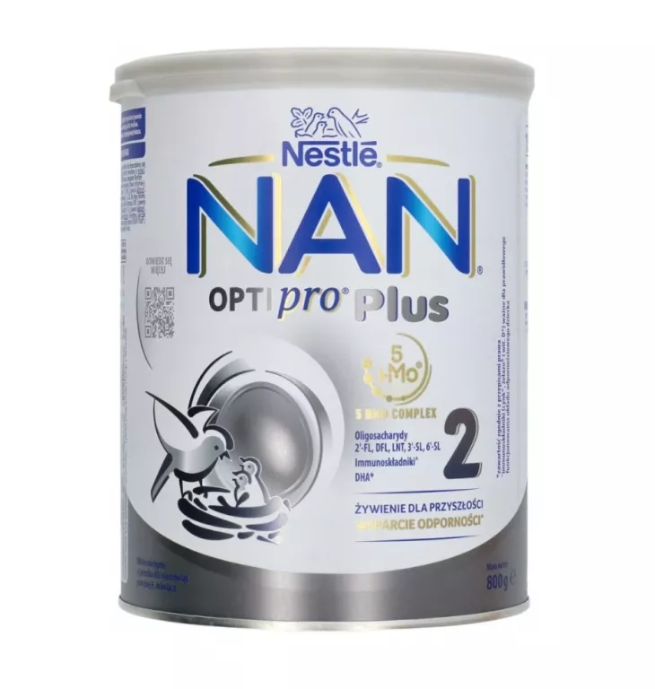 MLEKO W PUSZCE NESTLE NAN OPTIPRO PLUS 2 HMO 800G