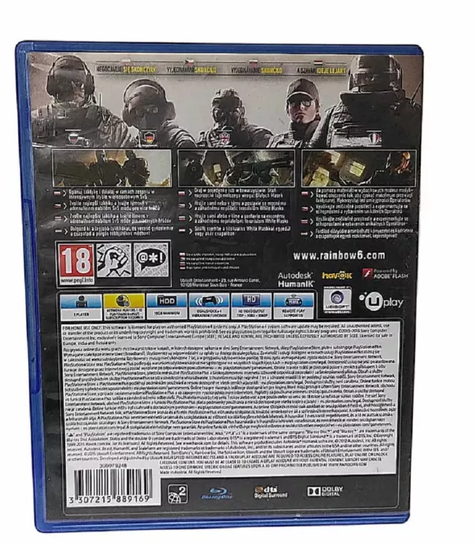 GRA PS4 RAINBOW SIX SIEGE