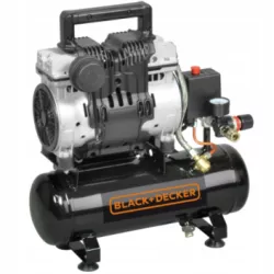 KOMPRESOR BEZOLEJOWY SUPER SILENT 6L 8BAR BLACK DECKER