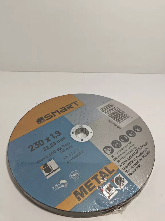 TARCZA DO CIĘCIA METALU 230×1,9MM SMART POLECAM!