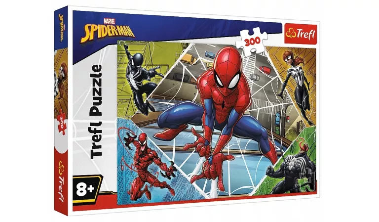 PUZZLE TREFL 300 ELEMENTÓW PUZZLE 300 WSPANIAŁY SPIDERMAN