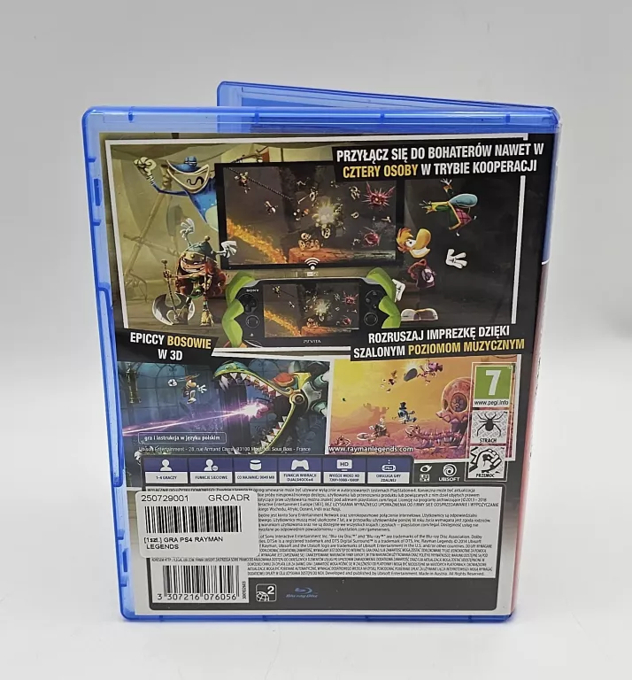 GRA PS4 RAYMAN LEGENDS