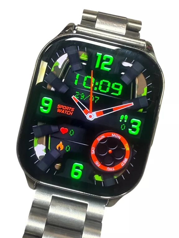 SMARTWATCH WG AIR FLEX ONE SREBRNY 2 PASKI