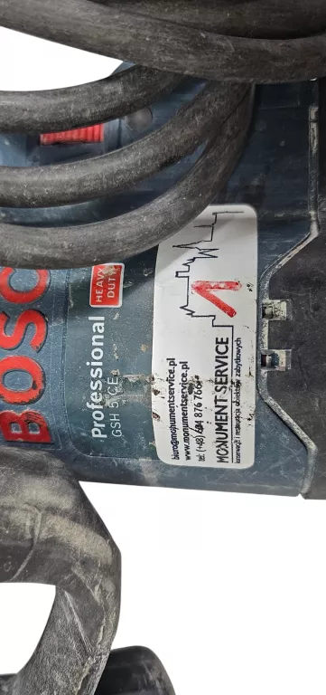 MŁOT UDAROWY SDS MAX SIECIOWE BOSCH  GSH 5CE8,3J 1150W 230V