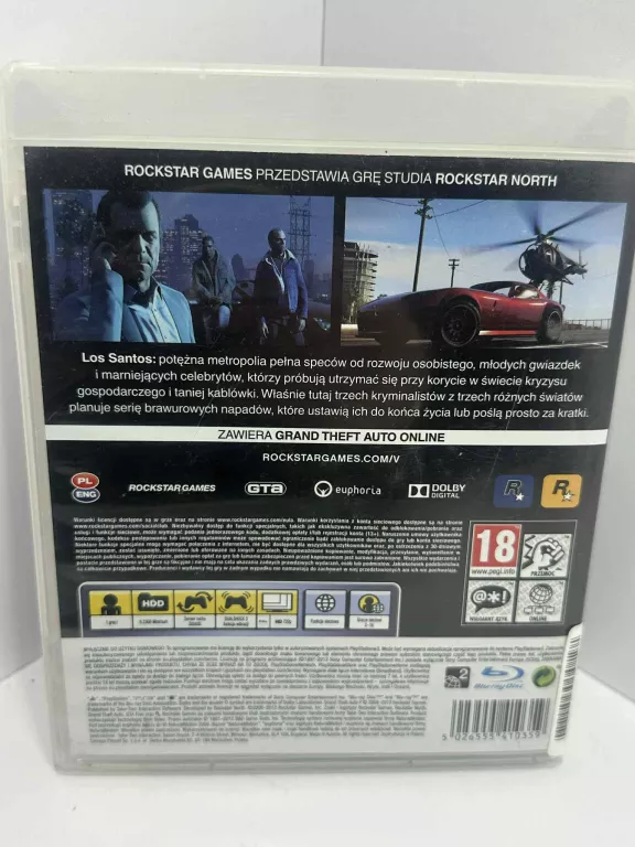 GTA 5 GRA NA PS3