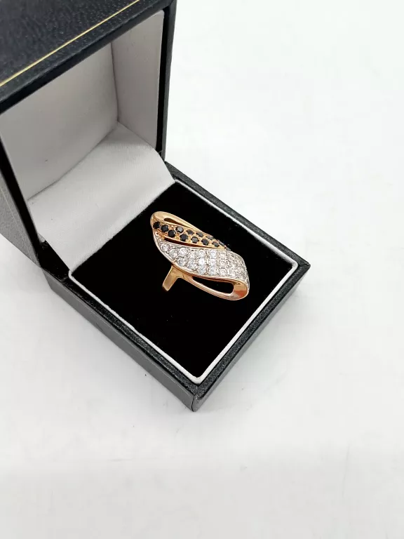 WYRÓB JUBILERSKI UŻYWANY ZŁOTY PIERŚCIONEK 5,24 585