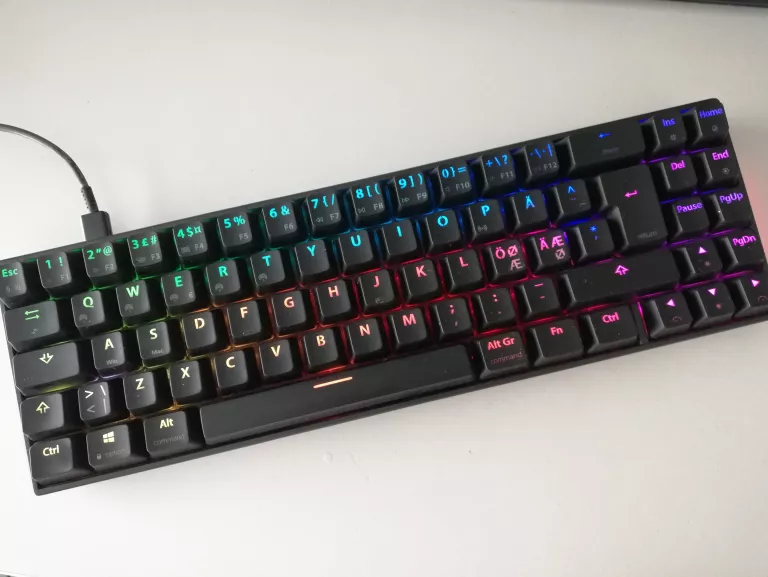 KLAWIATURA NOS C650 MECHANICZNY RGB