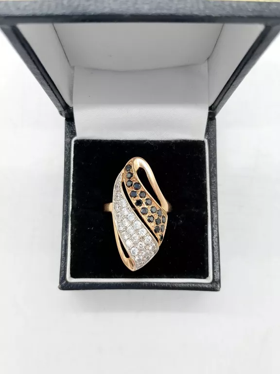 WYRÓB JUBILERSKI UŻYWANY ZŁOTY PIERŚCIONEK 5,24 585