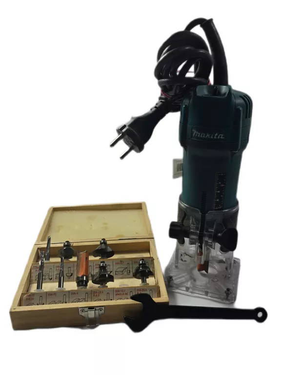 FREZARKA KRAWĘDZIOWA MAKITA 3709 + FREZY