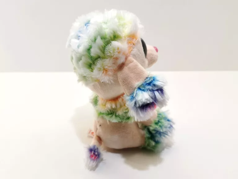 BEANIE BOOS POOFIE - WIELOBARWNY PUDEL 15 CM, TY