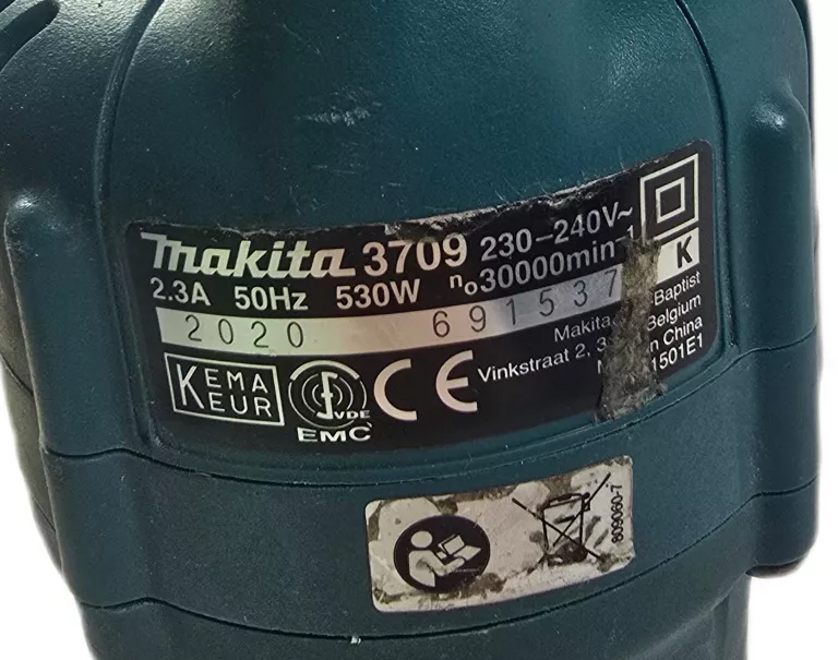 FREZARKA KRAWĘDZIOWA MAKITA 3709 + FREZY