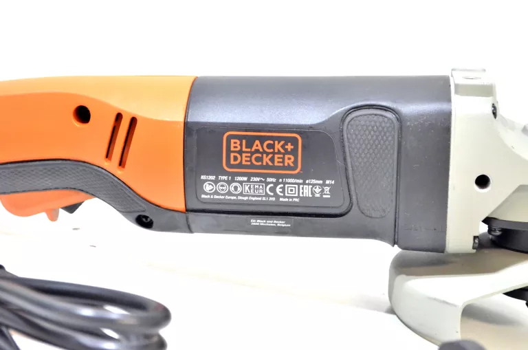 SZLIFIERKA KĄTOWA 125MM BLACK&DECKER KG1202K