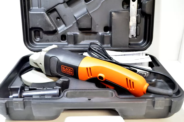 SZLIFIERKA KĄTOWA 125MM BLACK&DECKER KG1202K