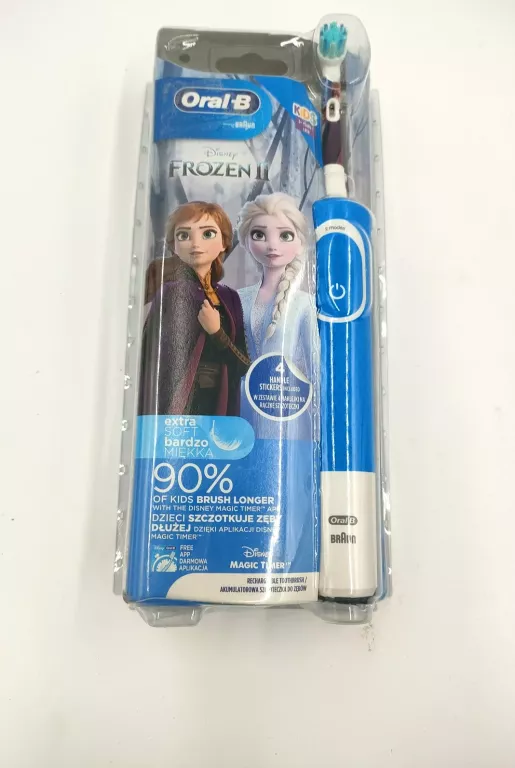 ORAL-B SZCZOTECZKA ELEKTRYCZNA  FROZEN JAK NOWA!