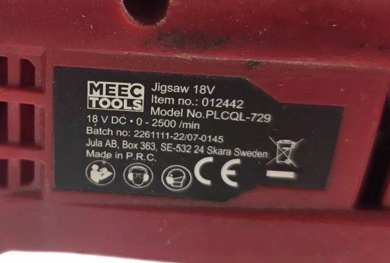 WYRZYNARKA MEEC TOOLS PLCQL-729!