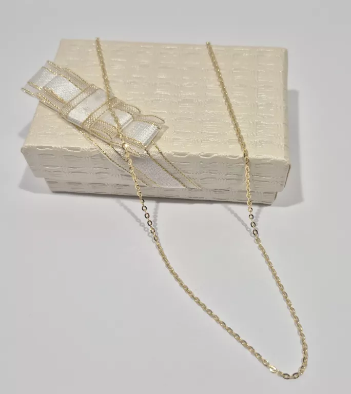 ZŁOTY DAMSKI ŁAŃCUSZEK 585 2,14G 50CM