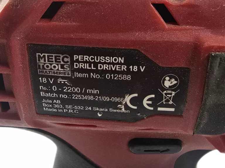 ZAKRĘTARKA MEEC TOOLS 18V!
