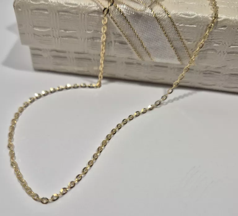 ZŁOTY DAMSKI ŁAŃCUSZEK 585 2,14G 50CM