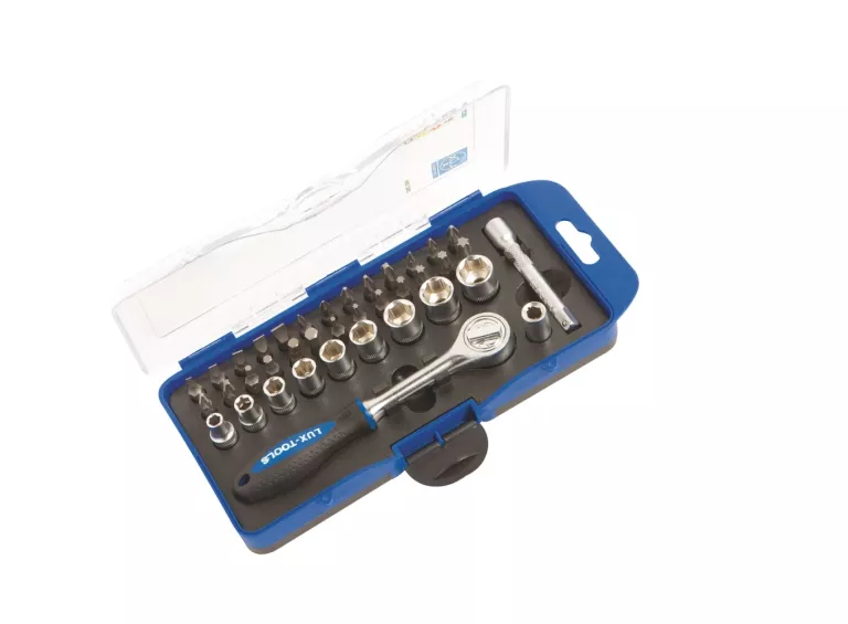 ZESTAW BITÓW I NASADEK LUX CLASSIC 6,3 MM (1/4"), 38 ELEMENTÓW