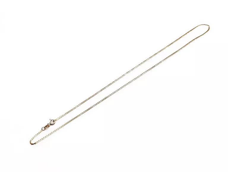 ZŁOTY ŁAŃCUSZEK PANCERKA P585 1,61G 45CM