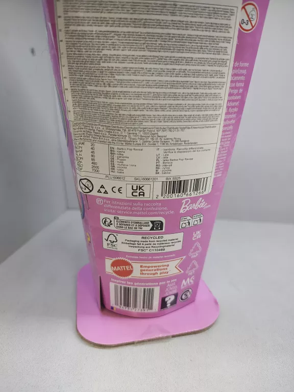 LALKA BARBIE POP REVEAL SHAKE ZWIERZACZKOWA IMPREZA