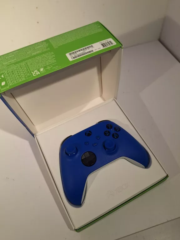 KONTROLER XBOX SERIES X/S SHOCK BLUE PAD BEZPRZEWODOWY NIEBIESKI IMEI 8898