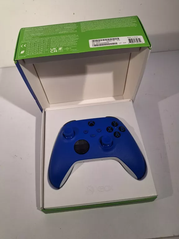 KONTROLER XBOX SERIES X/S SHOCK BLUE PAD BEZPRZEWODOWY NIEBIESKI IMEI 8898