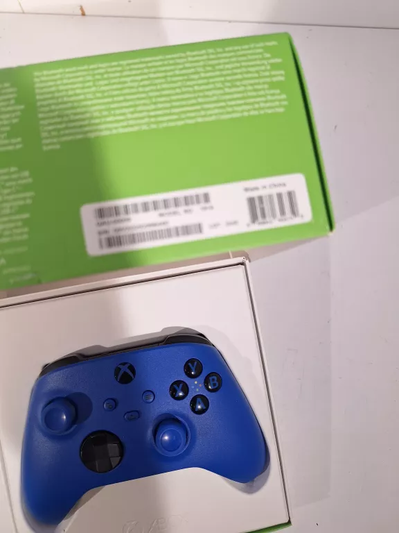 KONTROLER XBOX SERIES X/S SHOCK BLUE PAD BEZPRZEWODOWY NIEBIESKI IMEI 8898