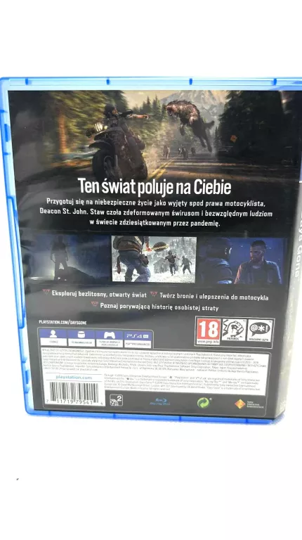DAYS GONE GRA NA PS 4