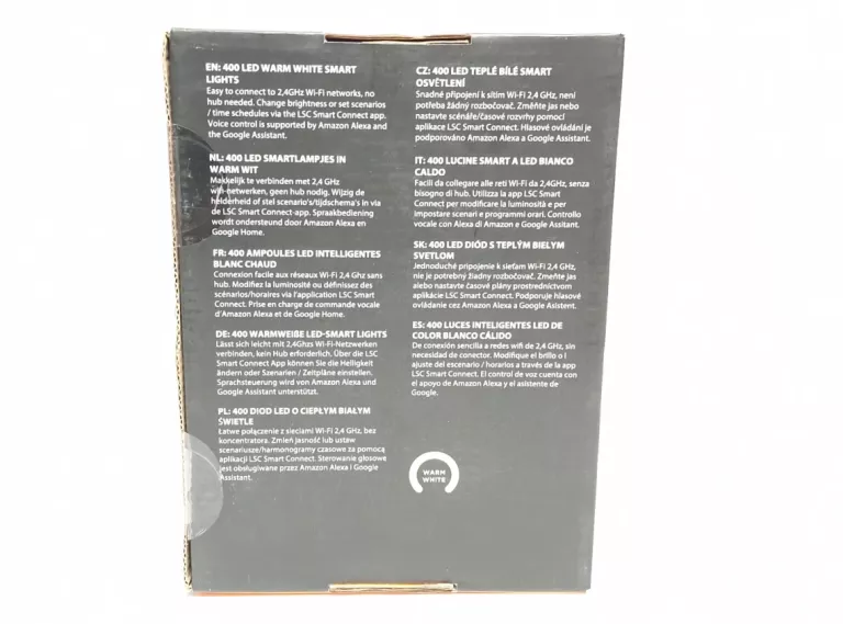 LAMPKI CHOINKOWE LSC 400LED 45M WHITE [240813003]