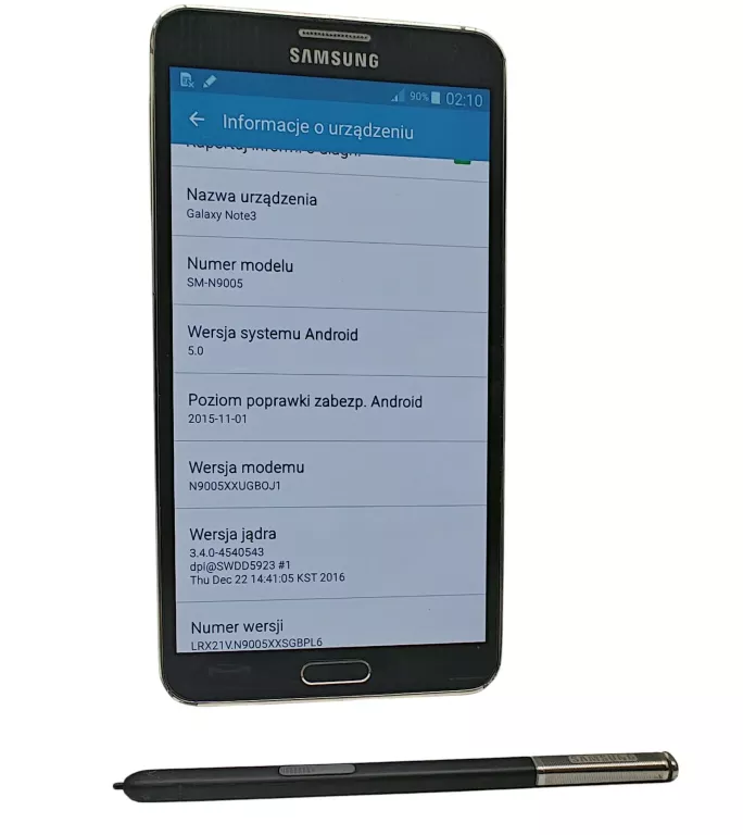 TELEFON SAMSUNG GALAXY NOTE 3 32GB