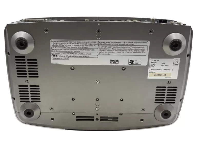 KINO DOMOWE DENON S-301 + SUBWOOFER 140W + 2 GŁOŚNIKI 70 W