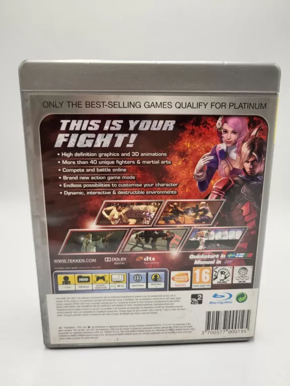GRA PS3 TEKKEN 6 PLATINUM