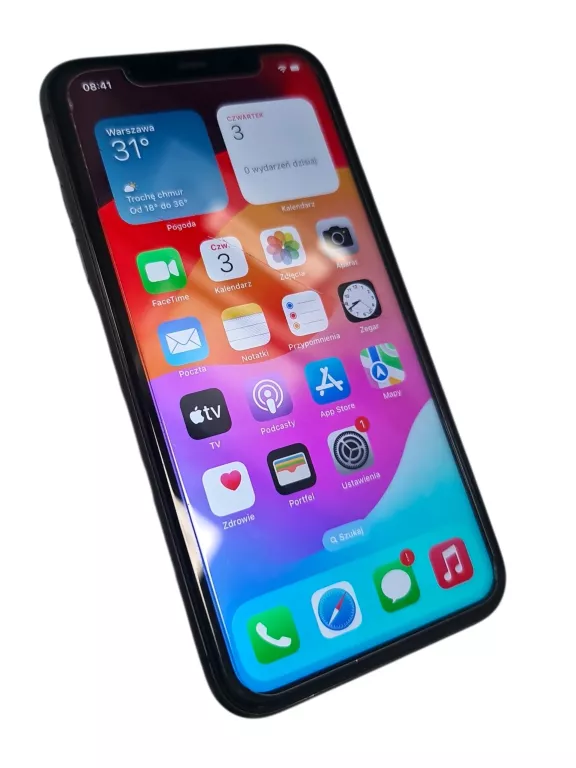 TELEFON  APPLE IPHONE 11 4 GB / 64 GB 4G (LTE) CZARNY