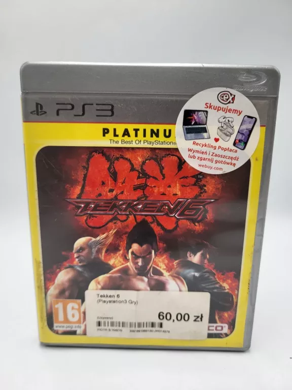 GRA PS3 TEKKEN 6 PLATINUM
