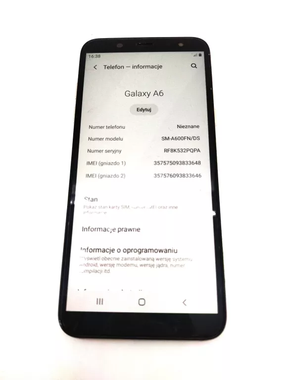 TELEFON SAMSUNG A6 32GB SAM [250630005]