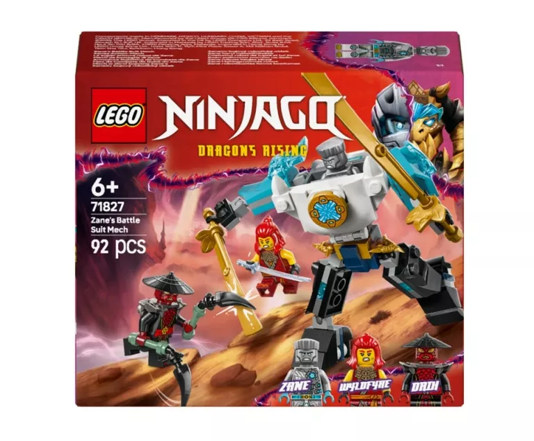 LEGO NINJAGO MECH W ZBROI BOJOWEJ ZANE’A 71827
